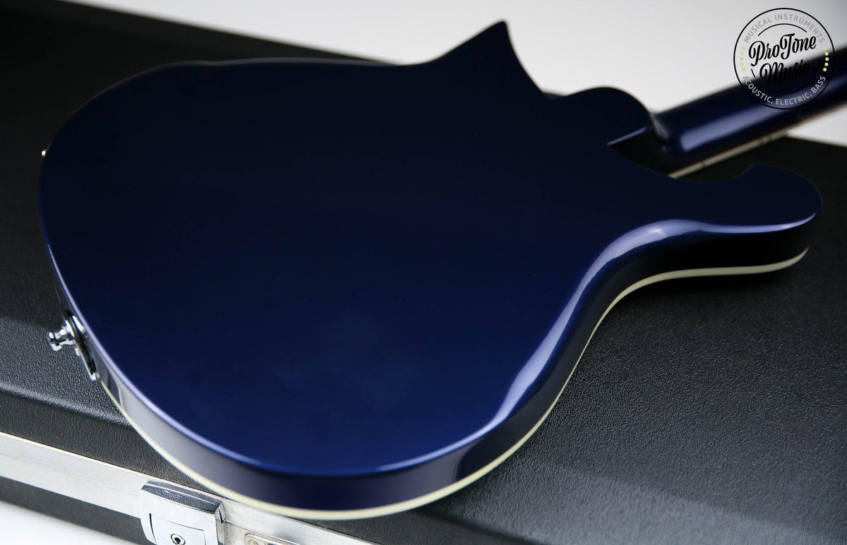 Rickenbacker USA 620 12 String Midnight Blue &amp; Rickenbacker Hard Case - ProTone Music