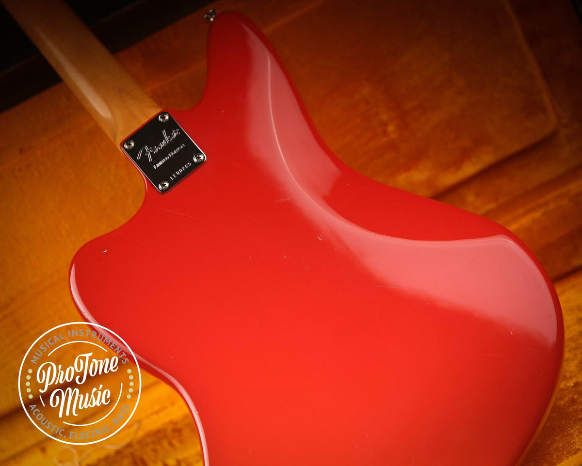 2008 Fender American Vintage 62&#39; Jaguar Fiesta Red Thin Skin Limited Edition - ProTone Music