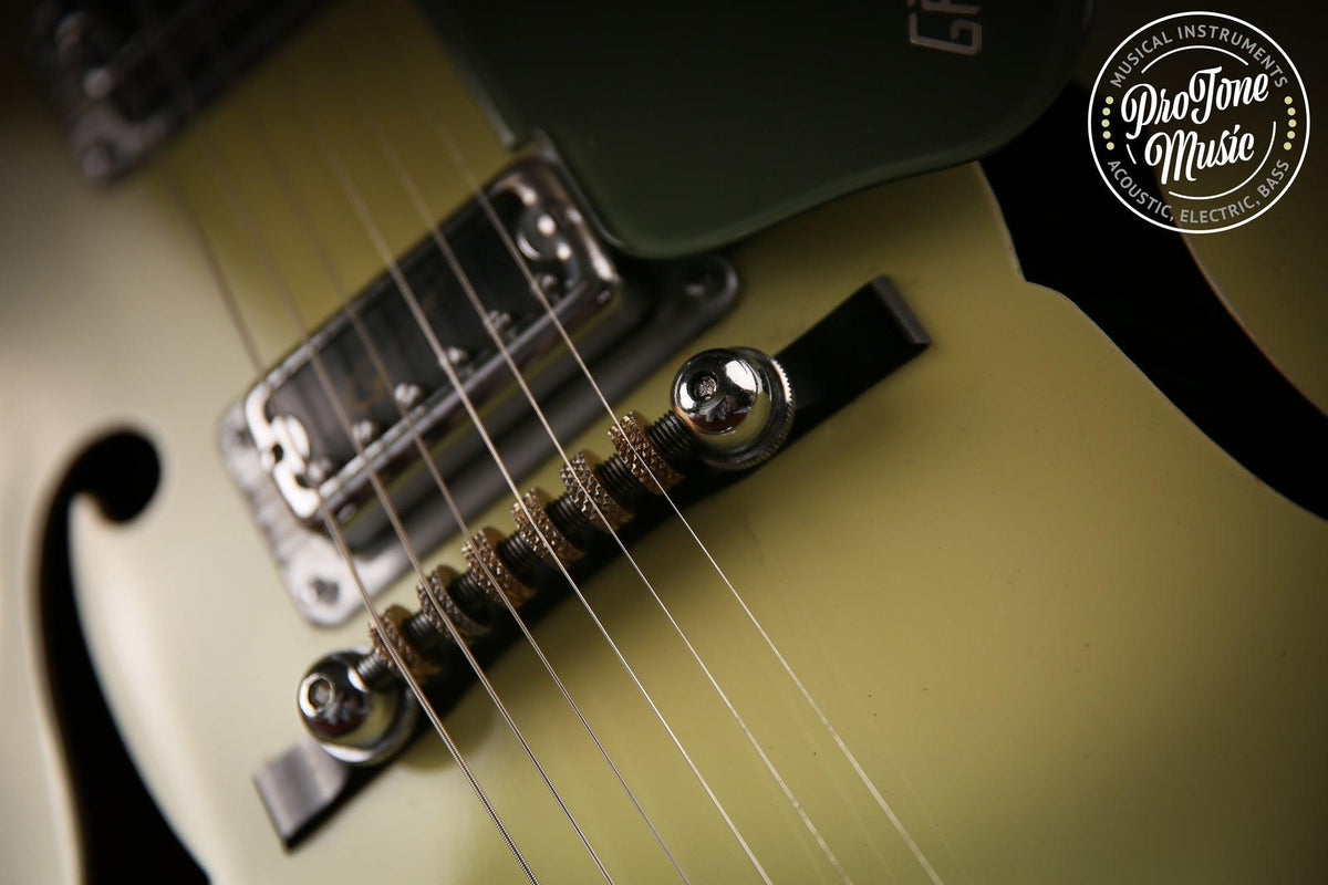 1960s Gretsch USA G6118 Anniversary Two Tone Green &amp; Original Hard Case - ProTone Music Limited