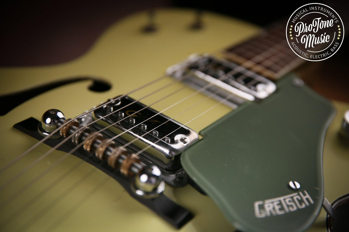 1960s Gretsch USA G6118 Anniversary Two Tone Green &amp; Original Hard Case - ProTone Music Limited
