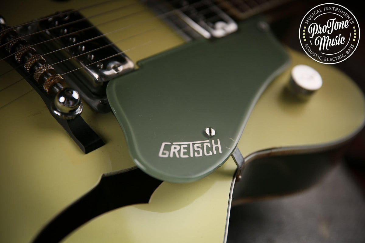 1960s Gretsch USA G6118 Anniversary Two Tone Green &amp; Original Hard Case - ProTone Music Limited