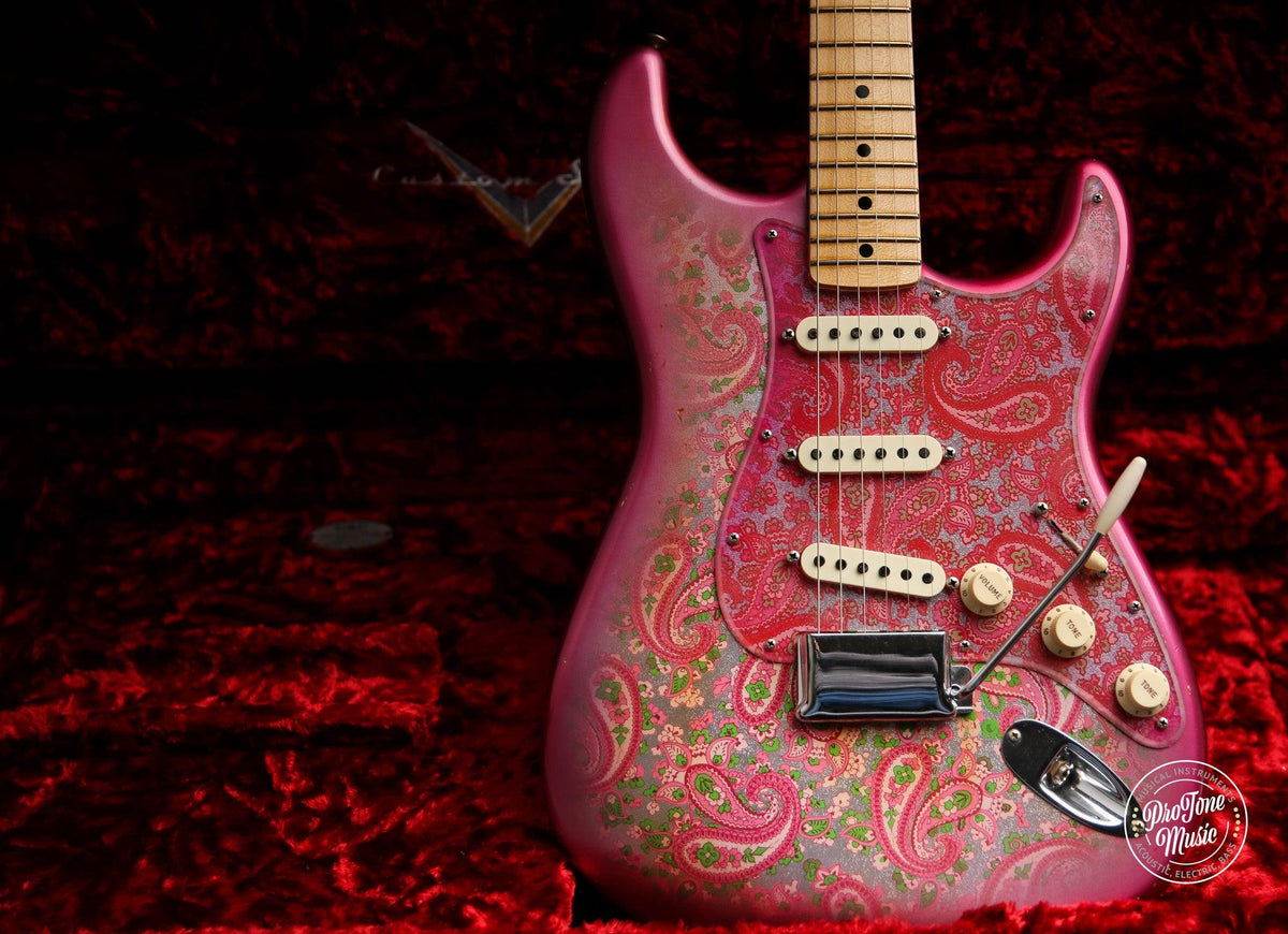 Fender Custom Shop EU Masterdesign 69 Journeyman Relic Paisley Stratocaster Greg Fessler - ProTone Music