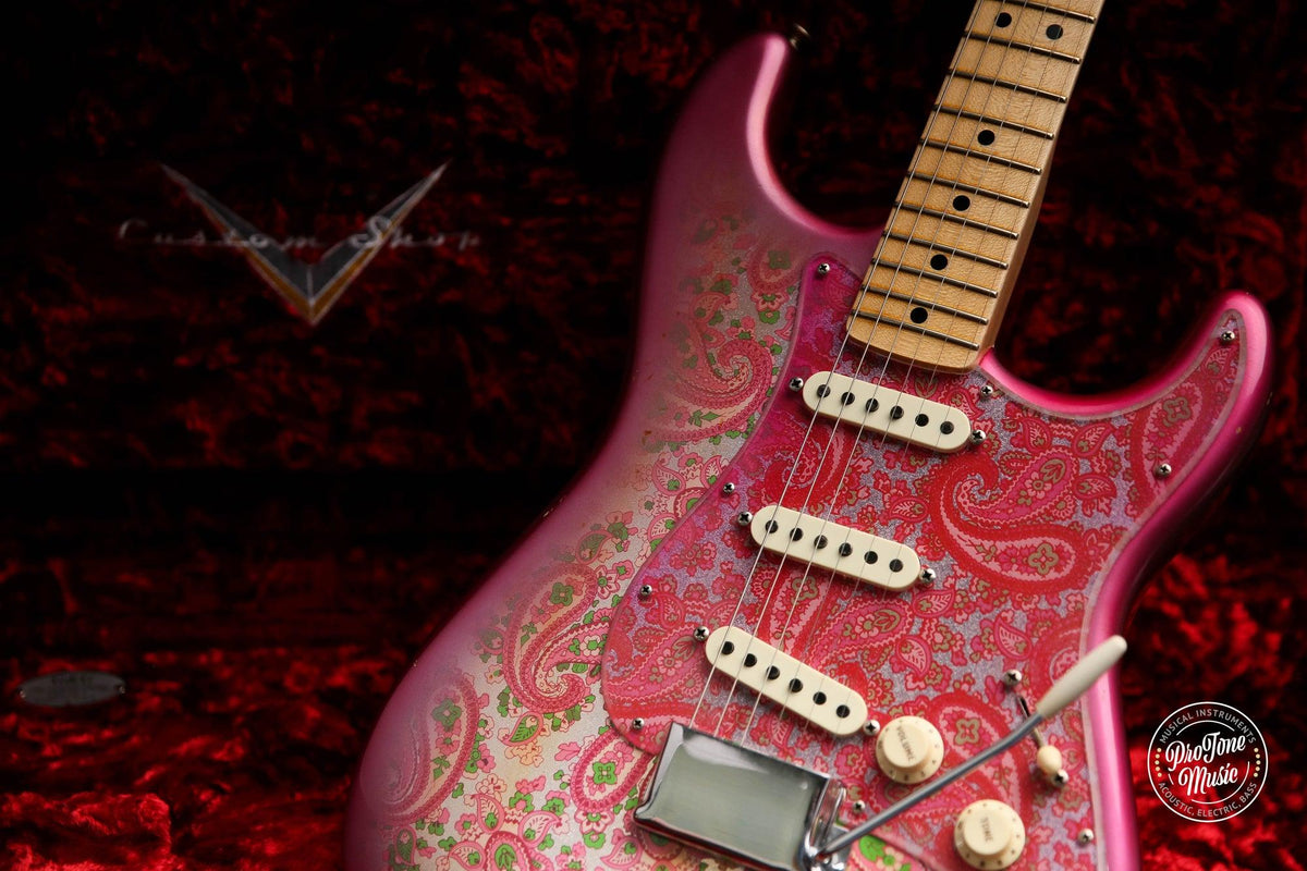 Fender Custom Shop EU Masterdesign 69 Journeyman Relic Paisley Stratocaster Greg Fessler - ProTone Music