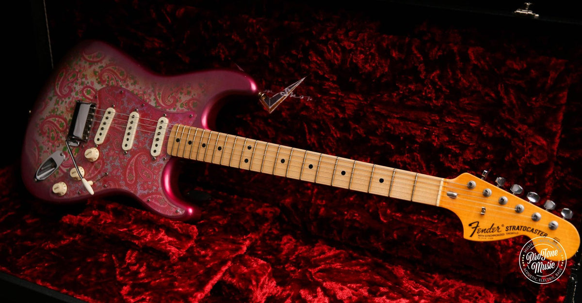 Fender Custom Shop EU Masterdesign 69 Journeyman Relic Paisley Stratocaster Greg Fessler - ProTone Music