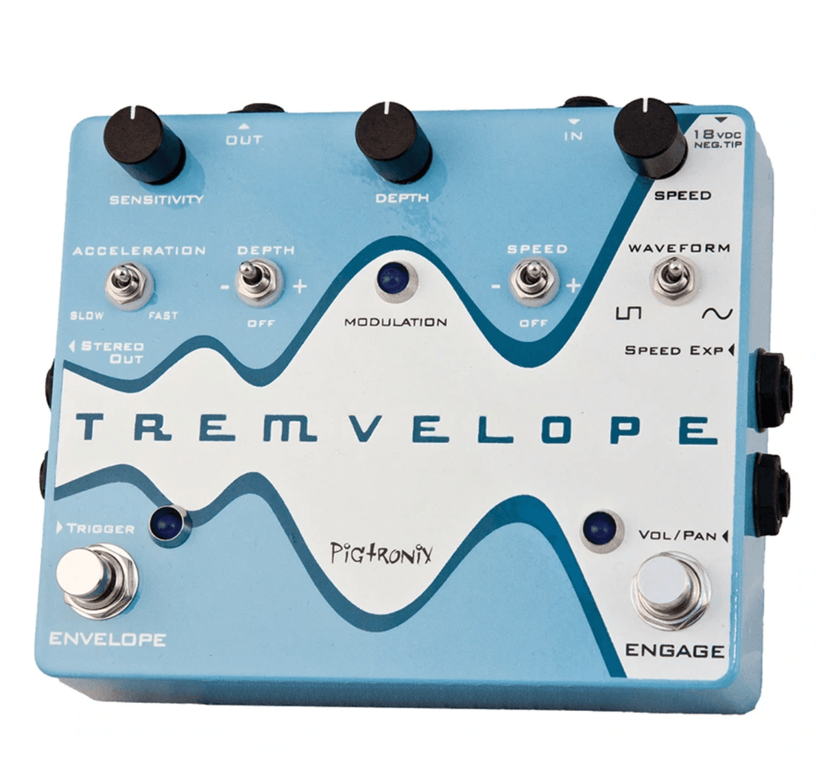 Pigtronix Tremvelope Modulation Pedal - ProTone Music